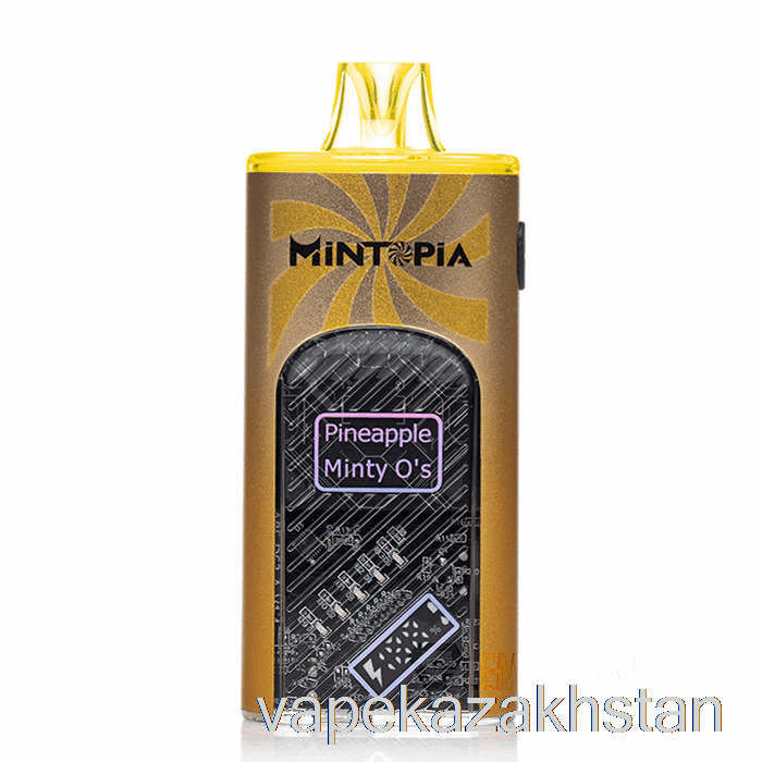 Vape Kazakhstan Mintopia Turbo 9000 Disposable Pineapple Minty O's